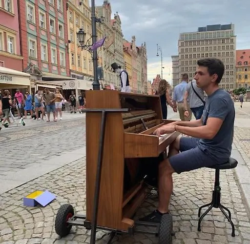 公寓 Rynek Pod Fredra 弗罗茨瓦夫